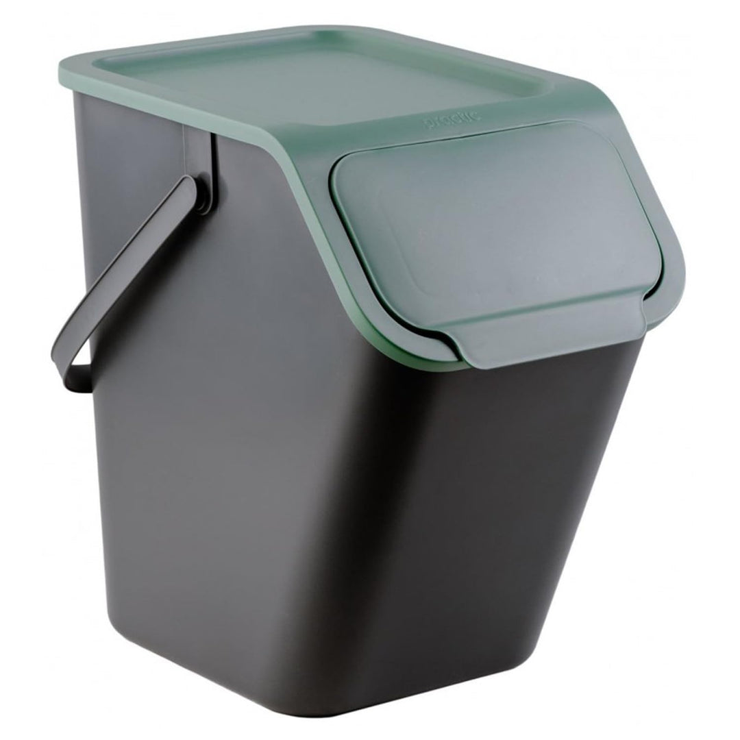 Practic Satz Sortierbehälter 4x25 l Bini Praktisches Behälterset, Polypropylen, zum Trennen, mit far