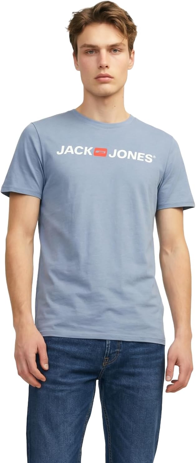 JACK & JONES Herren 3er-Set T-Shirts aus Baumwolle S Slim-fit Mix-60, S Slim-fit Mix-60