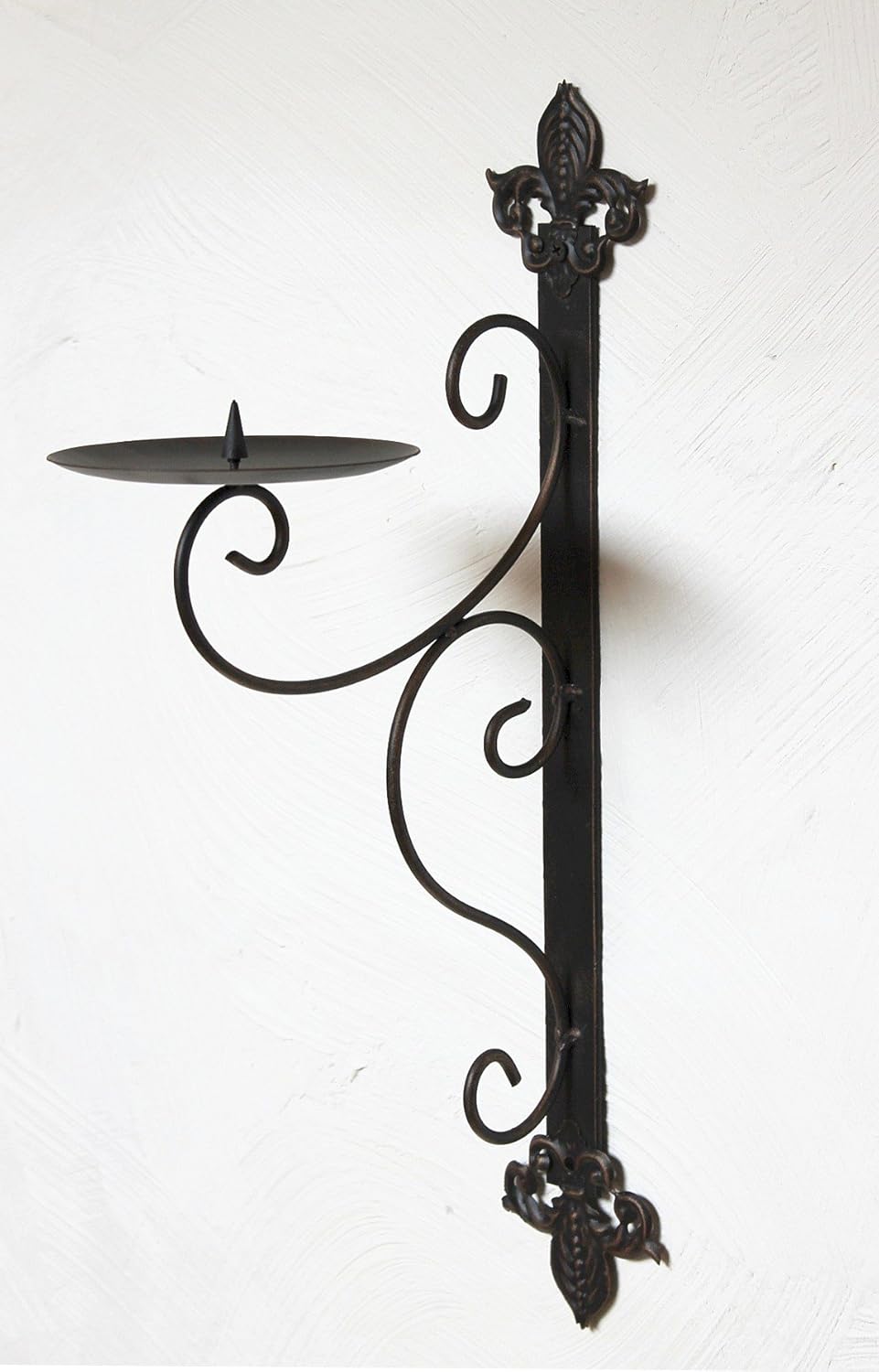 DanDiBo Wandkerzenhalter 12111 Kerzenhalter aus Metall Wandleuchter 47 cm Kerzenleuchter
