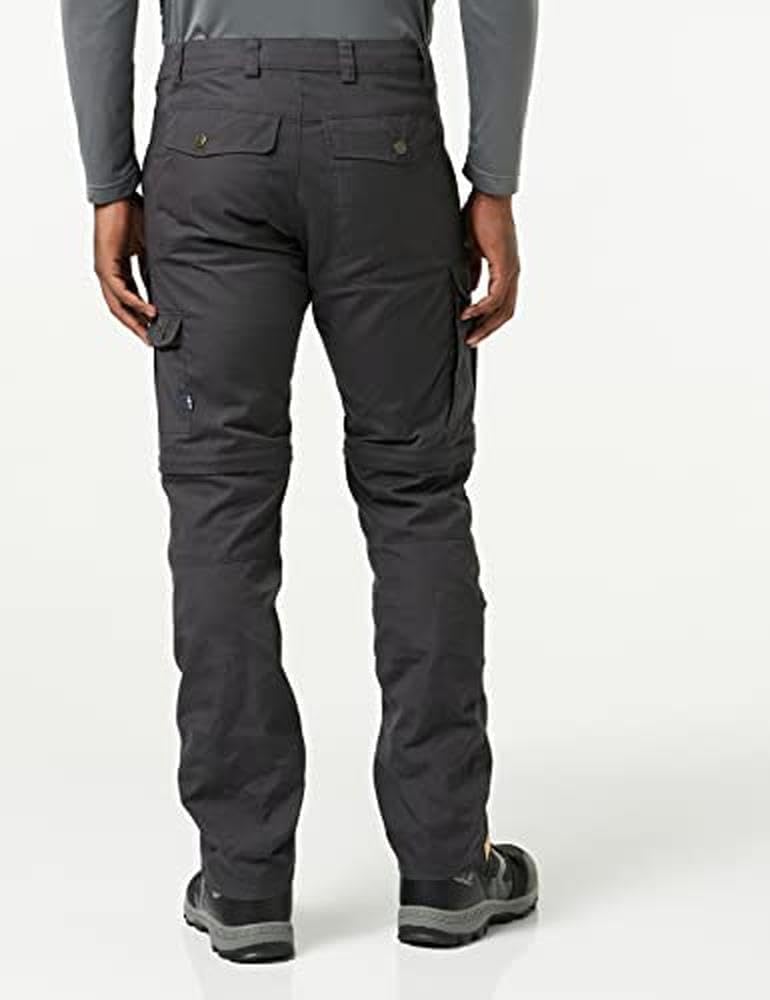 Fjällräven Fjallraven Herren Karl Pro Zip-off Trousers M Sport, Grau (Dark Grey 030), 44