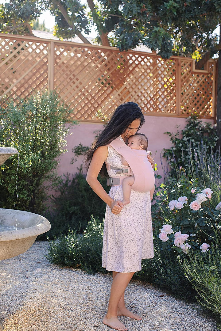 Ergobaby Babytrage für Neugeborene ab Geburt Extra Weich, Embrace Bauchtrage Baby-Tragetasche Ergono