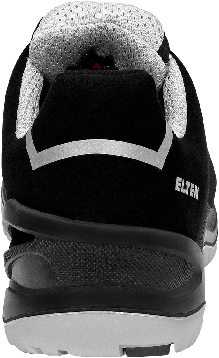 ELTEN Sicherheitsschuhe IMPULSE grey Low ESD S1, Herren, Textil, Kunststoffkappe (leichter als Stahl