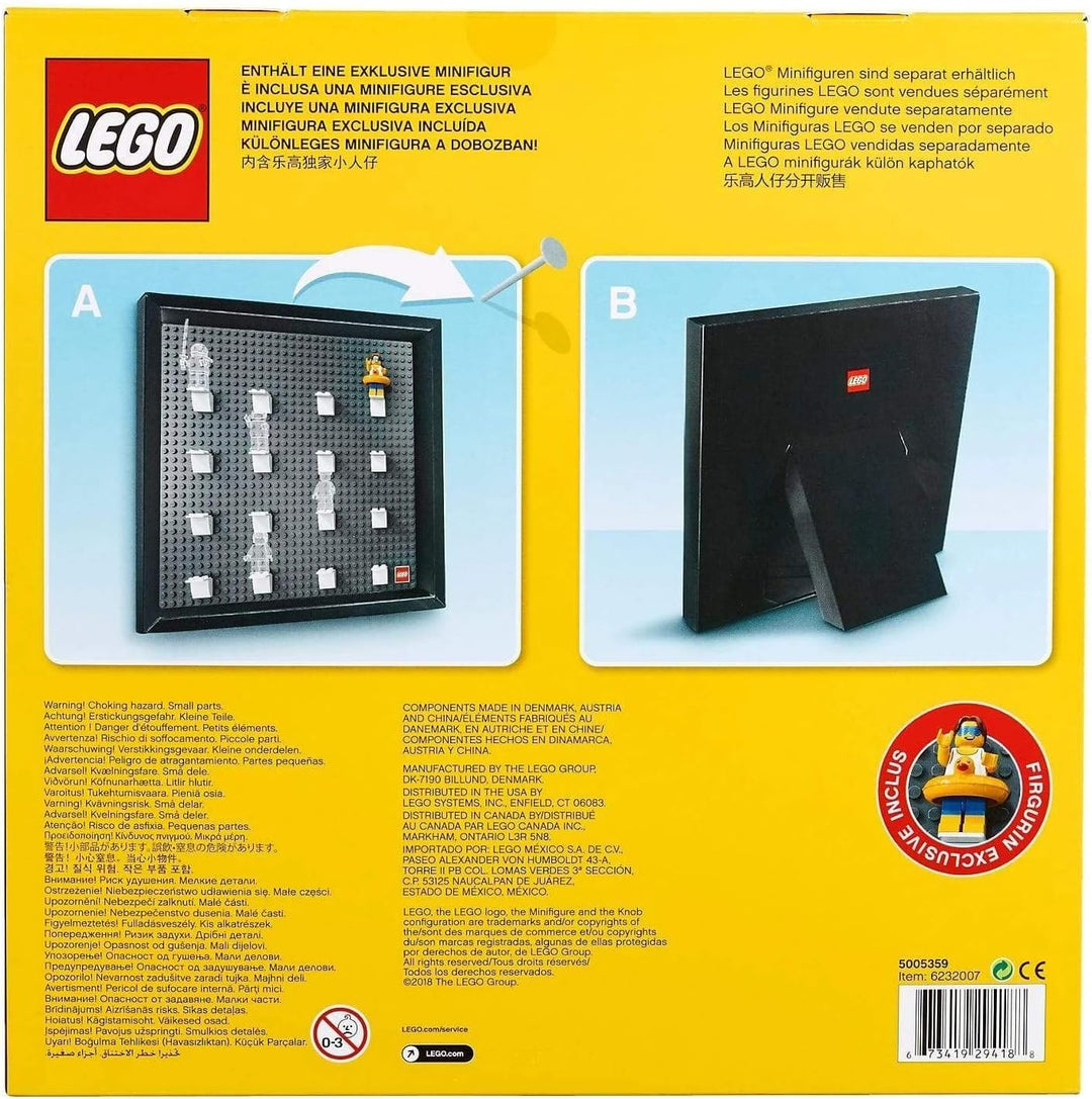 LEGO 5005359 - Minifigur Sammlerrahmen mit Strandpartykönig als Exklusive Minifigur