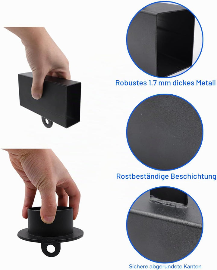 Metall-Pinch-Block-Griff-Set mit Ladestift, Quetschblock-Griff für Klettern, Unterarm, Finger, Kraft
