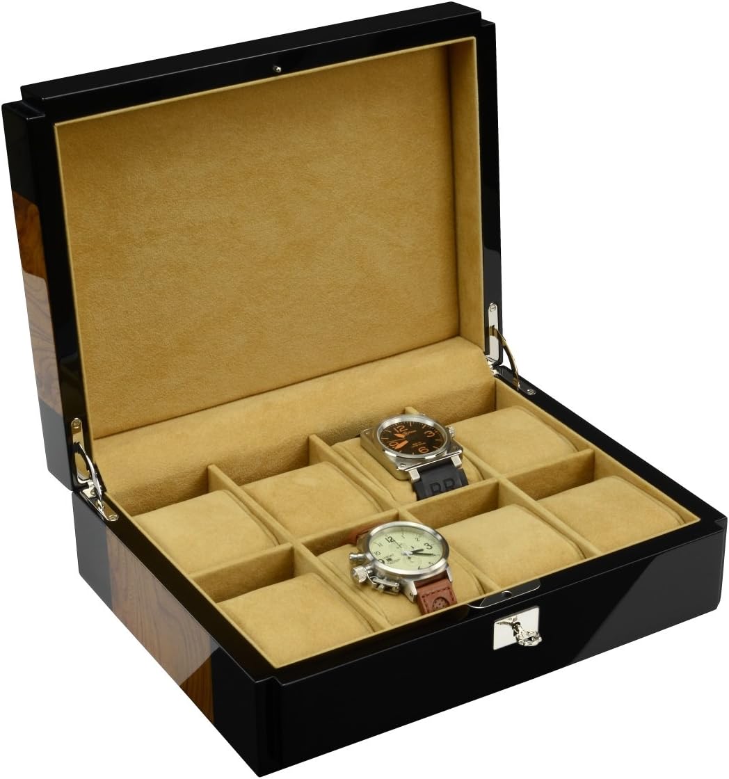 BULLONGÈ Uhrenbox PHANTOM für 8 Uhren - einzigartig
