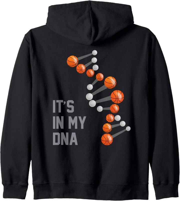 Basketball-DNA, es ist in meinem DNA-Shirt, Basketball Kapuzenjacke
