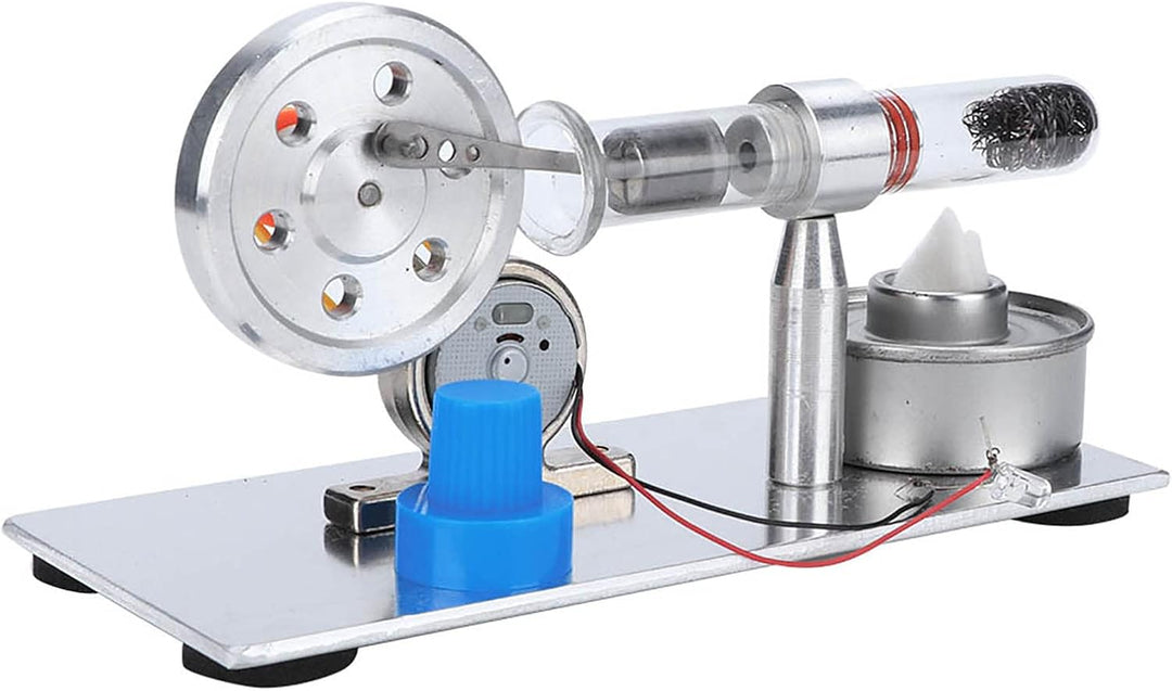 Dampfmaschinenmodell, Dampfmaschinenbausatz, 18 X 12 X 10 Einzylinder-Sterling-Motormodell, Dampfkra