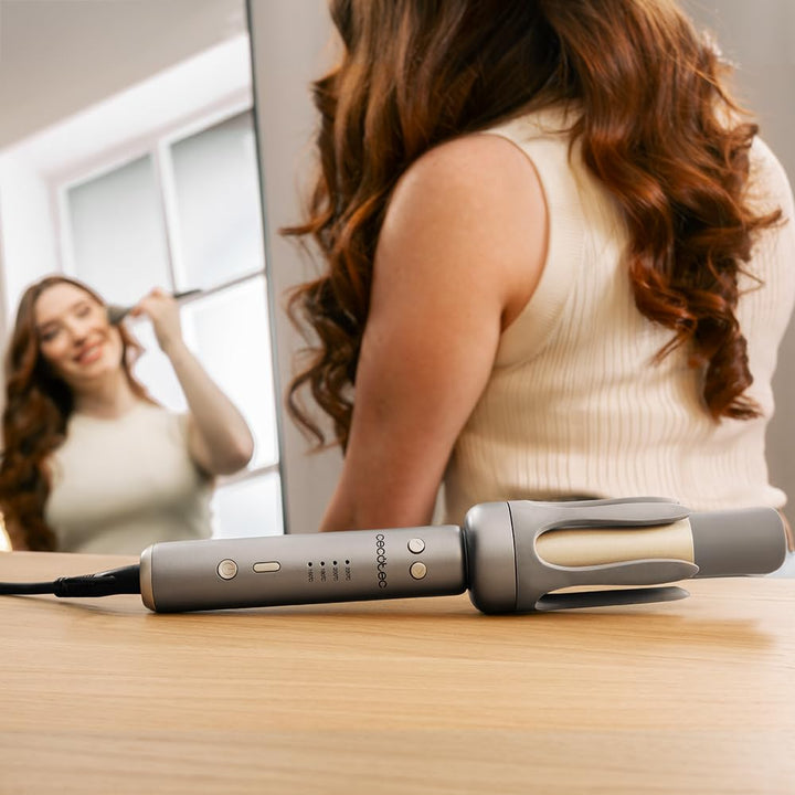Cecotec Automatischer Lockenstab mit SurfCare Magic Waves Style, 41 W, Keramik- und Turmalinbeschich