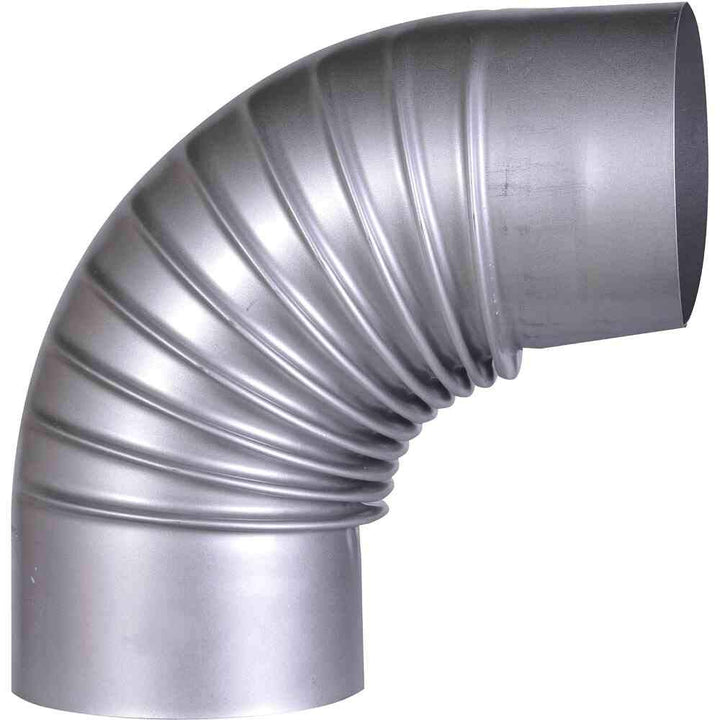 FIREFIX A130/B FAL Bogen 90°, starr, ø 130 mm - Ofenrohre aus Stahlblech, 0,6 mm stark, konisch eins