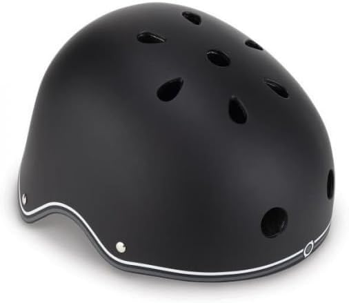 Globber Unisex Jugend Junior Primo Helm Black kinderhelm, Schwarz, Taille XS-S
