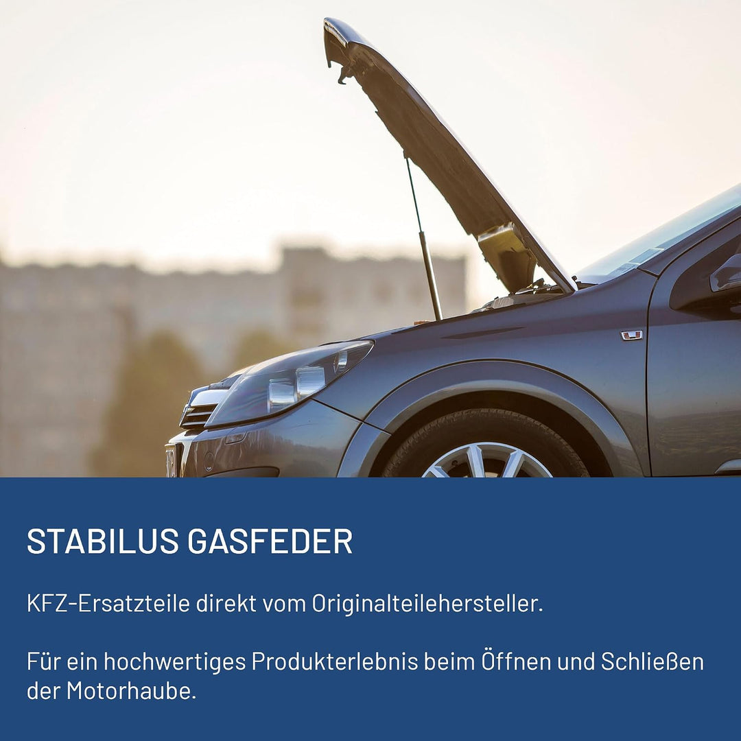 Stabilus Gasfeder Motorhaube CHRYSLER Crossfire/MERCEDES SLK ZH 1996-2008 | Kompatibel mit: CHRYSLER