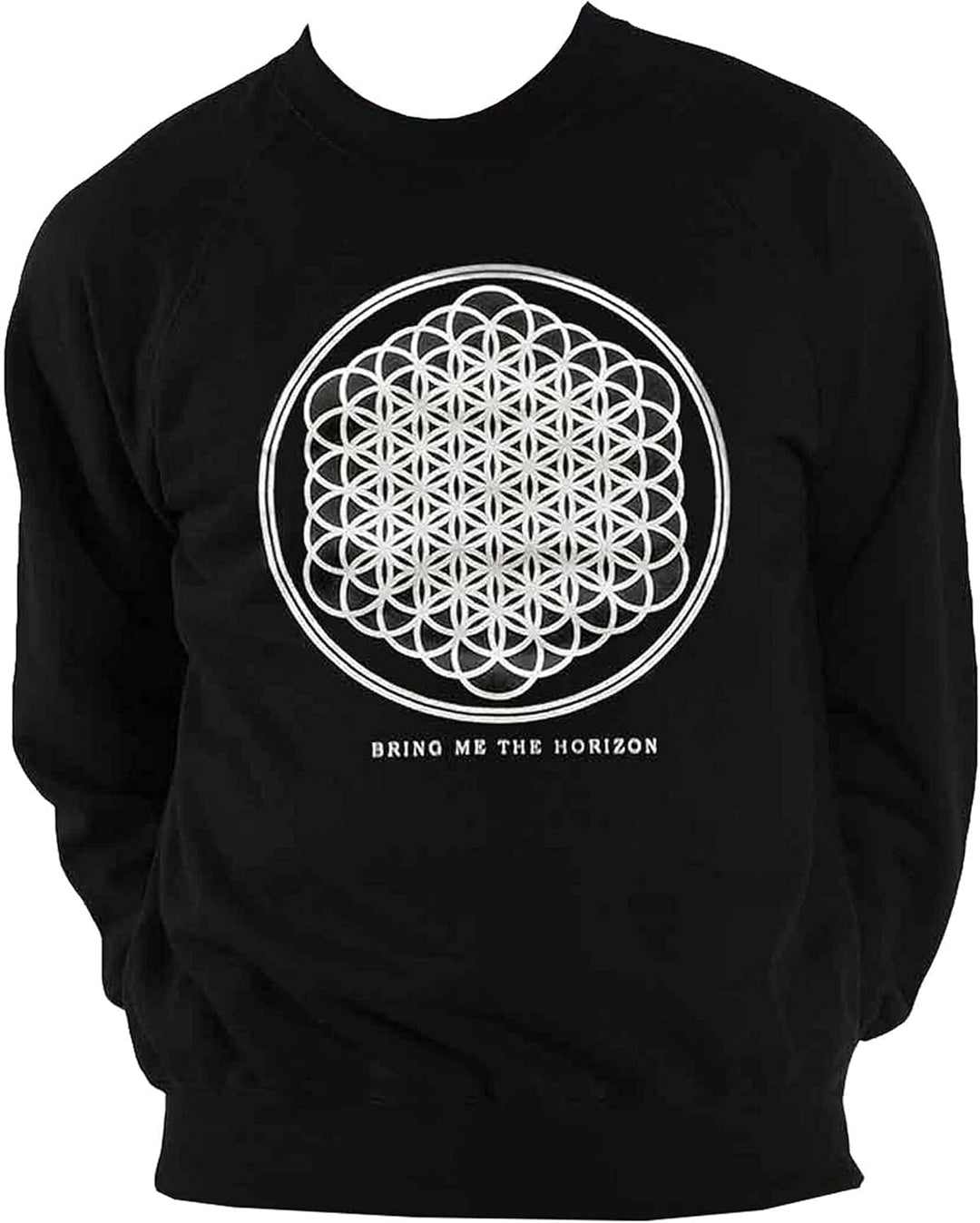 Bring Me The Horizon Sweatshirt Sempiternal Band Logo Nue offiziell Herren, S Schwarz
