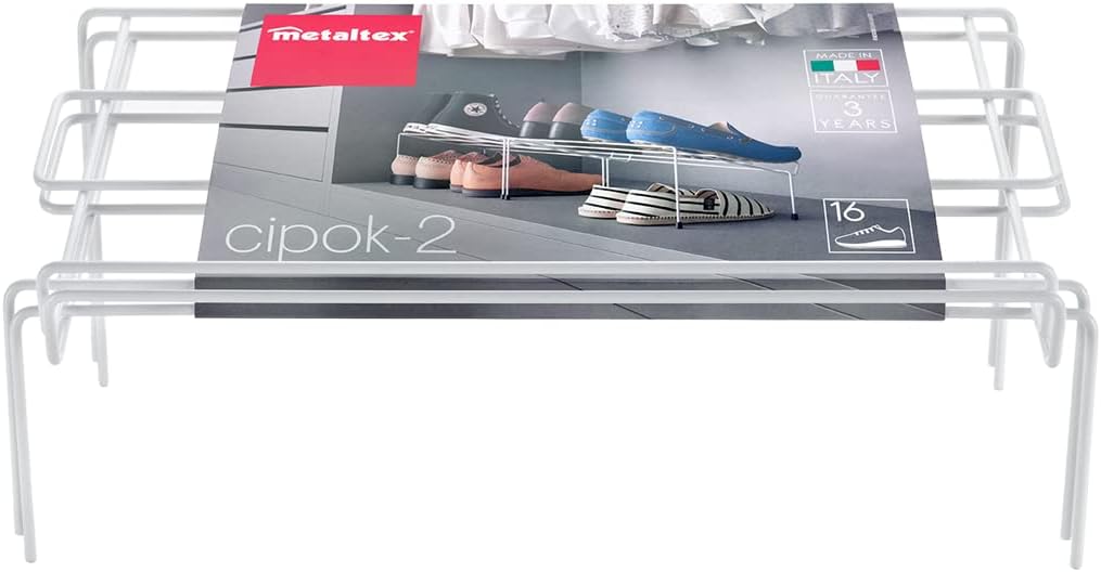 Metaltex Inserto per Armadio, Bianco, 42 x 24 x 17 cm, Weiss