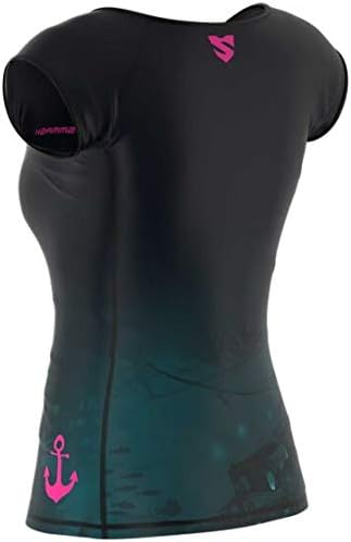 SMMASH Kompressionsshirt für Damen Kurzarm, Funktionsshirt für Sport Outdoor OCR Cross-Training Fitn