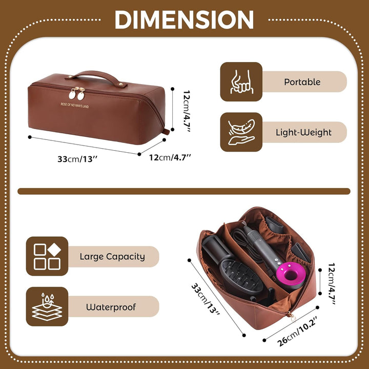 Reise-Aufbewahrungstasche für Dyson Airwrap Styler/Shark Flexstyle, Tragbare Reisen Lagerung Tasche,