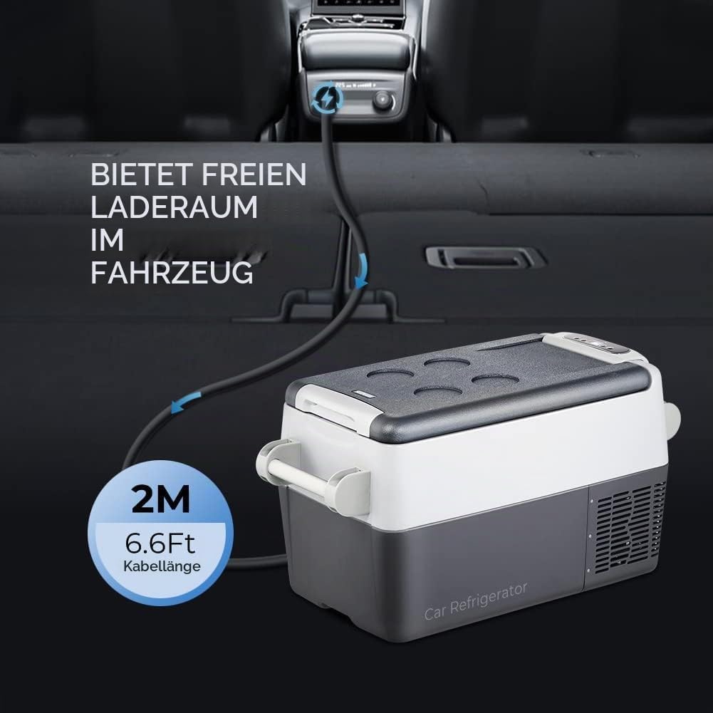 KFD 12V-24V Kfz Kühlbox Kabel, Auto Kühlschrank Kabel für Alpicool Mobicool Waeco CF-18 DOMETIC Alpi