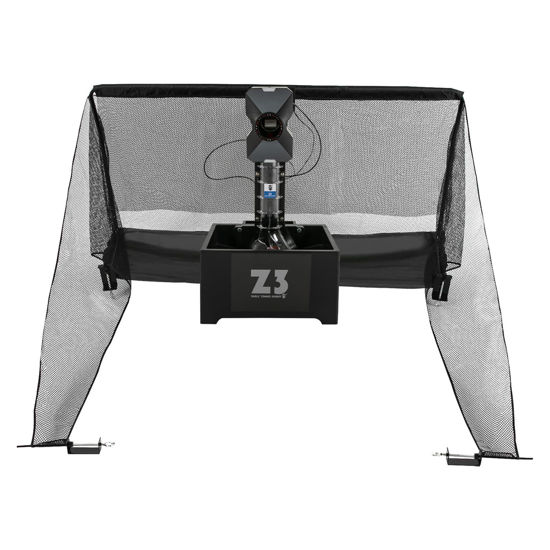 Automatische Tischtennis Ballmaschine, 10 Modi programmierbar Tischtennis Trainingsroboter Ping Pong