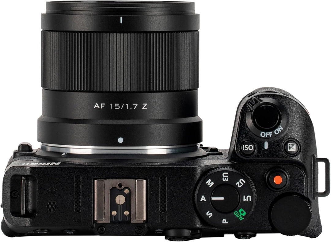 VILTROX 15mm F1.7 Z, AF 15mm f1.7 Z Mount Objektiv für Nikon, APS-C Autofokus Prime Objektiv mit gro