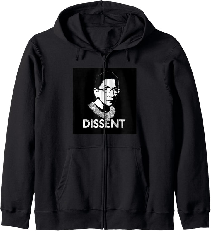 RUTH BADER GINSBURG RBG DISSENS feministische meme Kapuzenjacke