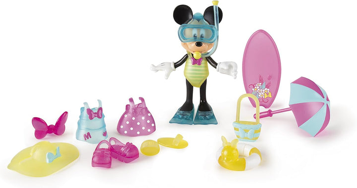 Minnie Mouse 182189MI4 Micky Maus und Freunde Beach Beautiful Fashion Puppe