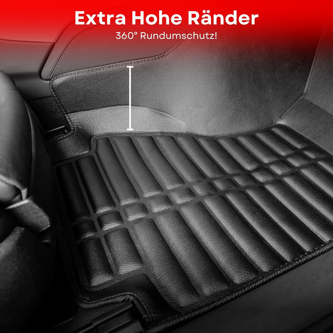 fussmattenprofi.com Fussmatten Auto Set für Mercedes C-Klasse W205 S205 Baujahr ab 2014 I Perfecte P