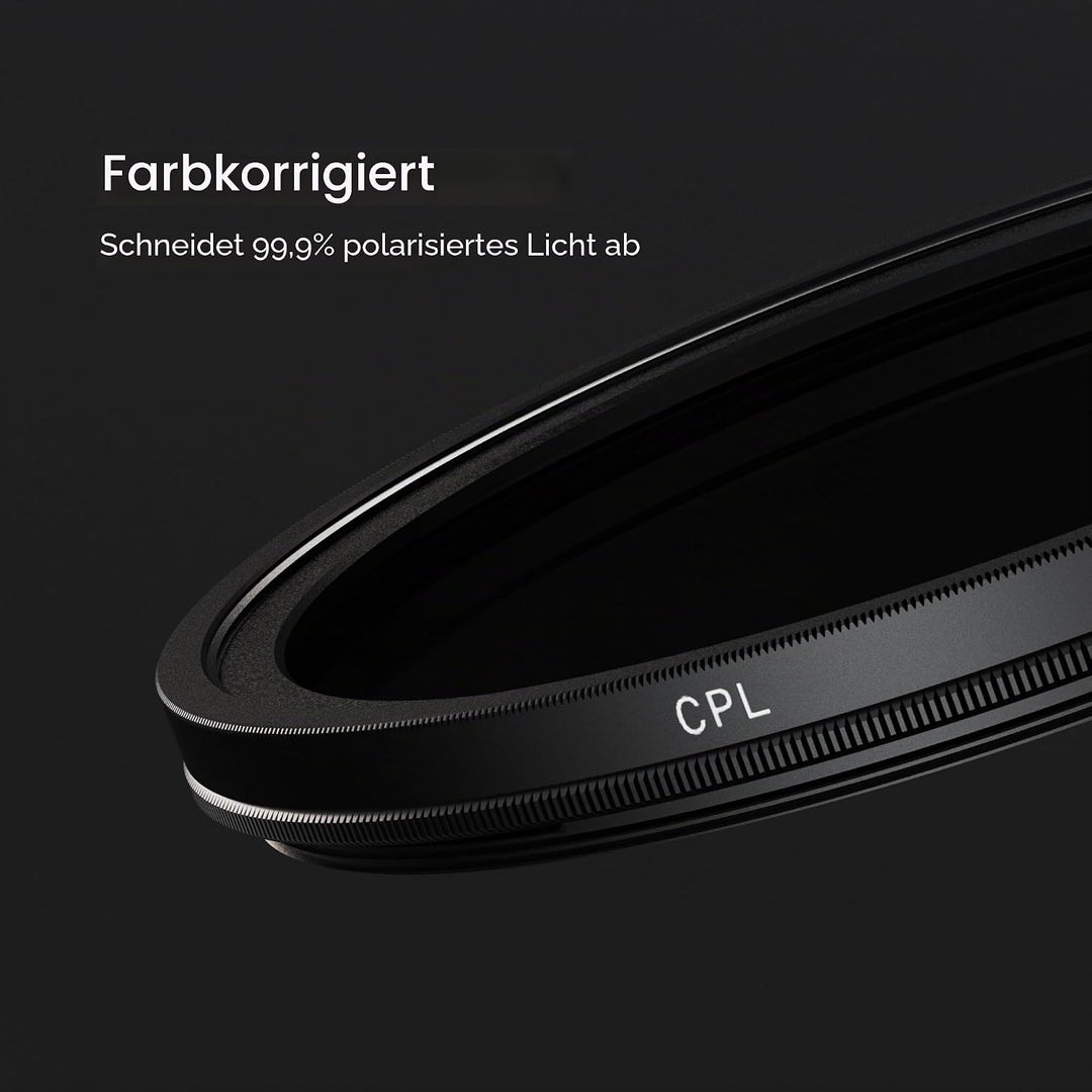 Urth 39 mm Polfilter (Polarisationsfilter) CPL Filter (Plus+) 39mm Reinschrauben, 39mm Reinschrauben