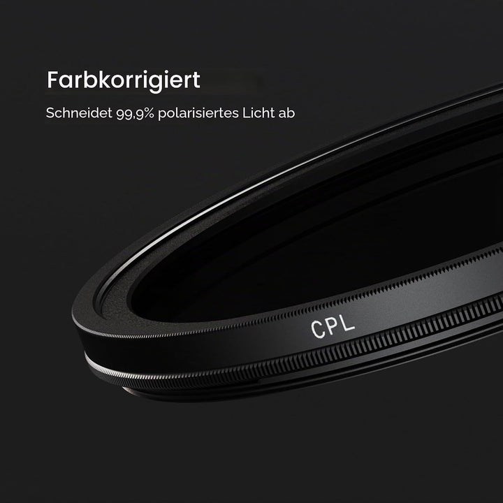 Urth 39 mm Polfilter (Polarisationsfilter) CPL Filter (Plus+) 39mm Reinschrauben, 39mm Reinschrauben