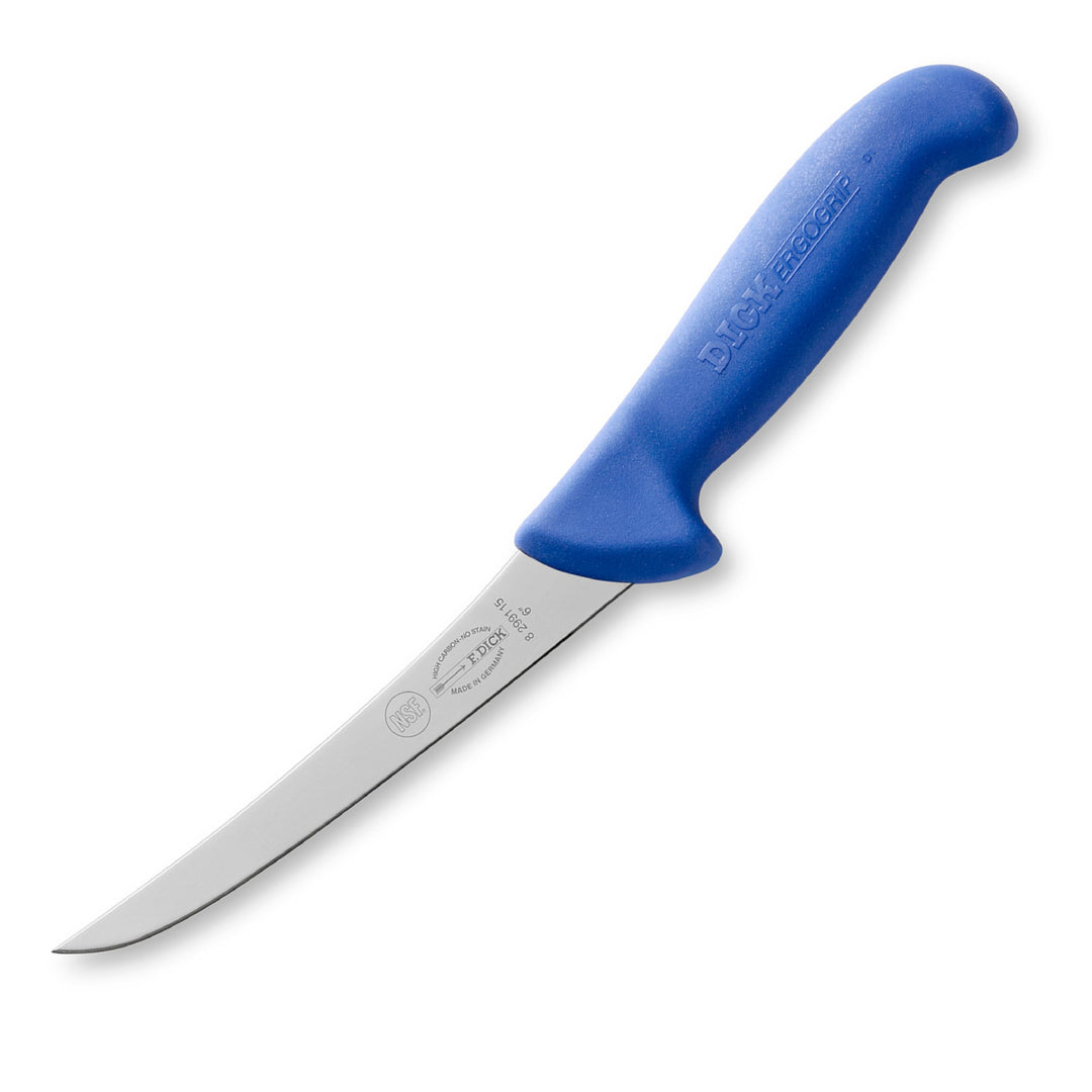 F. DICK Ausbeinmesser, Steif, Metzgermesser ErgoGrip (Messer mit Klinge 15 cm, X55CrMo14 Stahl, nich