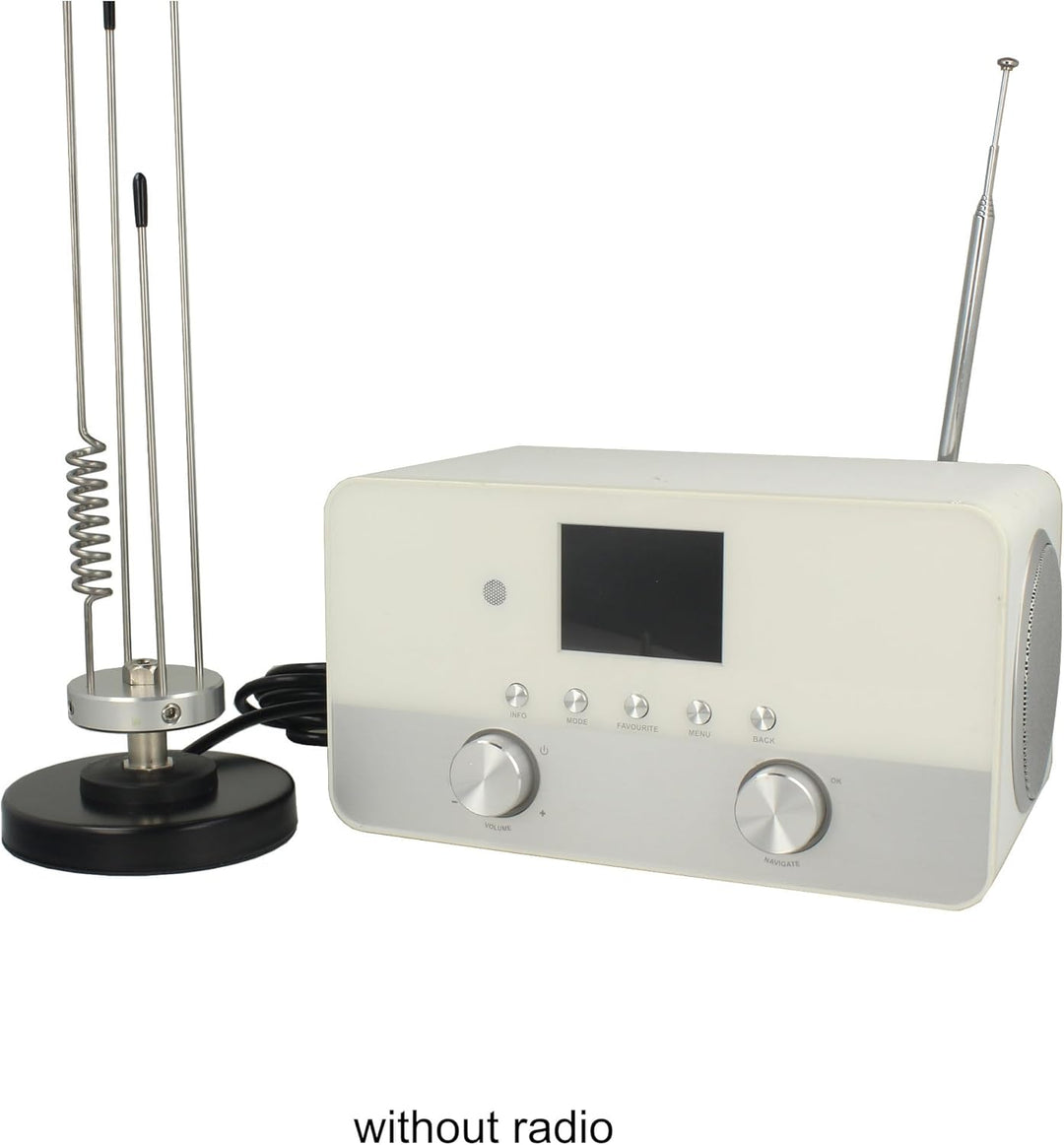 RTL-SDR Blog V4 + Moonraker Skyscan Mobile Scanner Antenne Bundle (25-2000 MHz, 65 cm, Magnetfuss) –