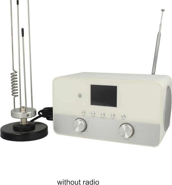 RTL-SDR Blog V4 + Moonraker Skyscan Mobile Scanner Antenne Bundle (25-2000 MHz, 65 cm, Magnetfuss) –
