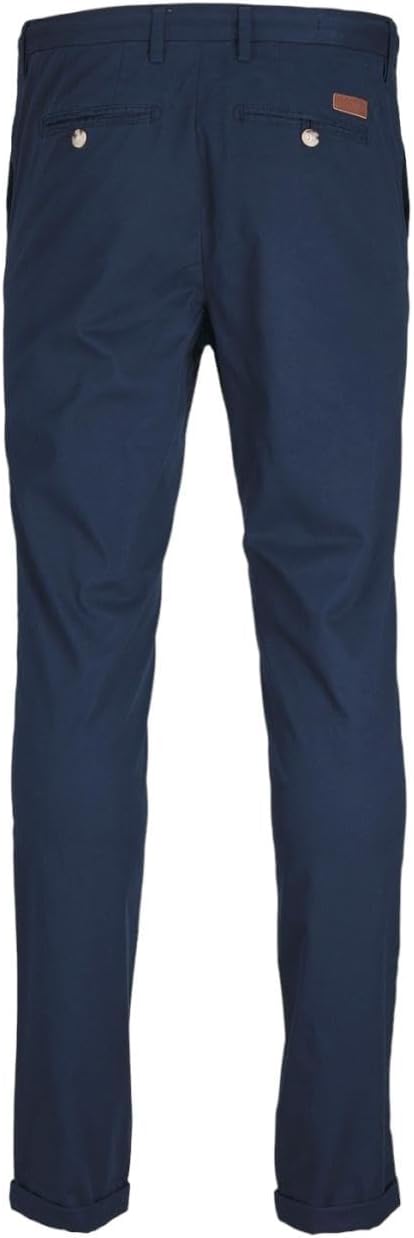 JACK & JONES Herren Jpstmarco Jjsummer Chino DEK Chinohose 27W / 32L Navy Blazer, 27W / 32L Navy Bla