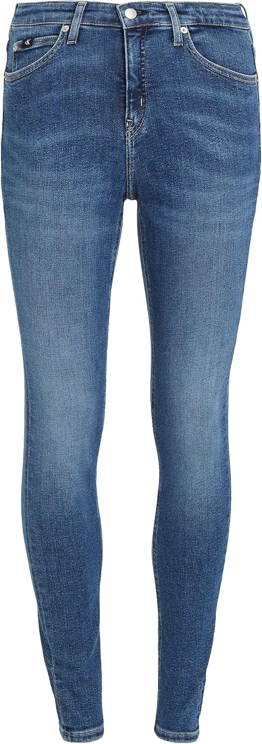 Calvin Klein Damen Hosen 26W / 30L Denim (Denim Dark), 26W / 30L Denim (Denim Dark)