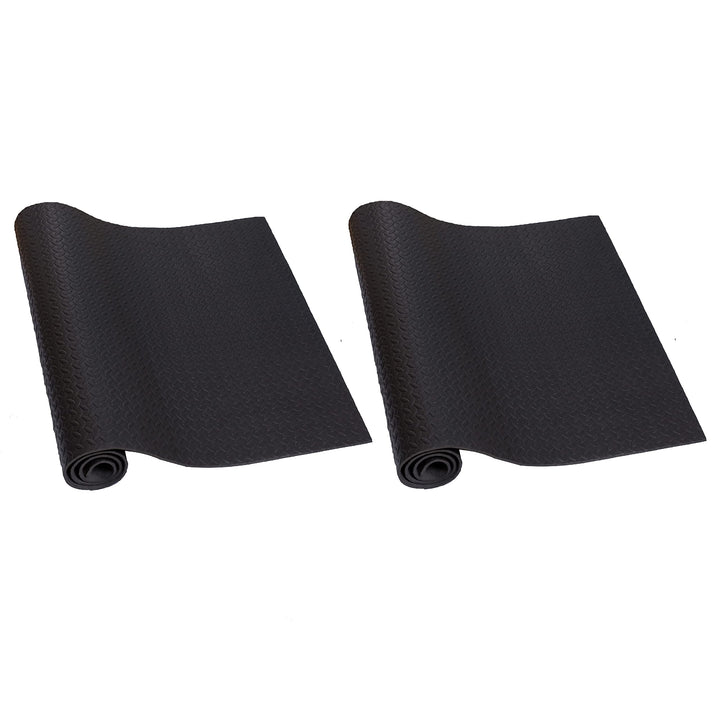 Bodenschutzmatte 200x100cm - extra dicke 7mm Unterlegmatte für Laufband, Crosstrainer, Rudergerät, R
