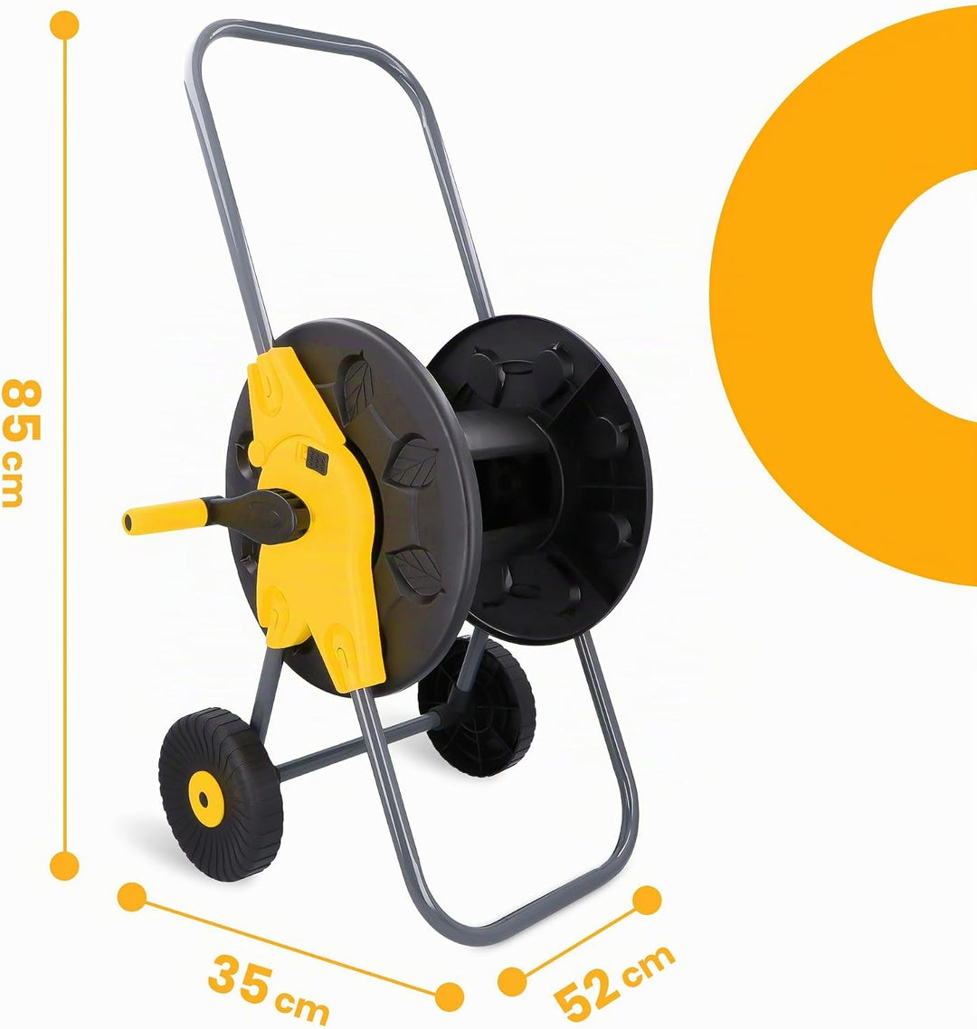 Schlauchwagen Gartenschlauchwagen Schlauchaufroller Trommel für Gartenschlauch 60 m Schlauchtrommel