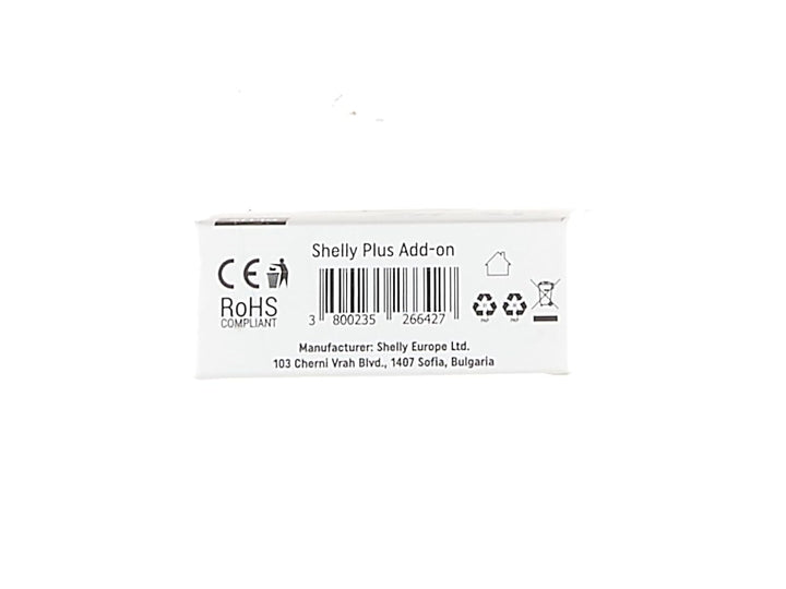 Shelly Plus Add-On 2er Pack, Smart Home Schnittstelle Plus Relais, Digitale Steuerung via WLAN & App