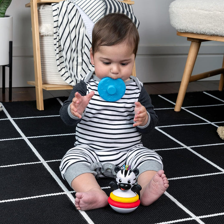 Baby Einstein, Stack & Wobble Zen BPA-freies Beissring Spielzeug für das Lernen von Ursache und Wirk