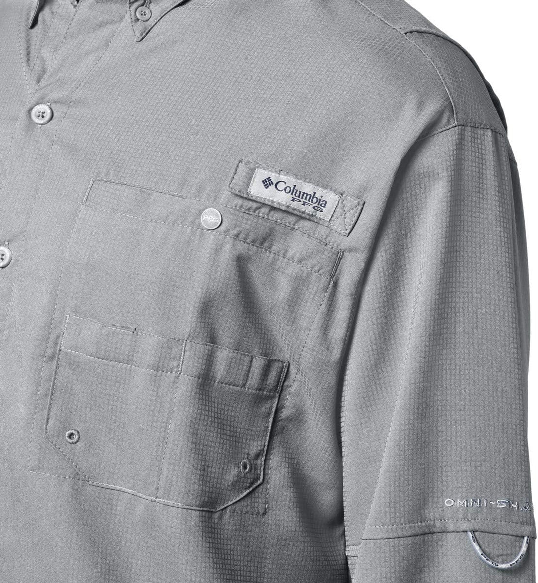Columbia Herren Tamiami Ii Long Sleeve Shirt Langarmshirt XS Cool Grey, XS Cool Grey