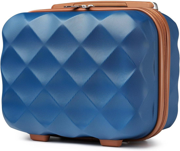 British Traveller Kosmetikkoffer Damen Beautycase Hartschalen Schminkkoffer Handgepäck Tragbar 31 *