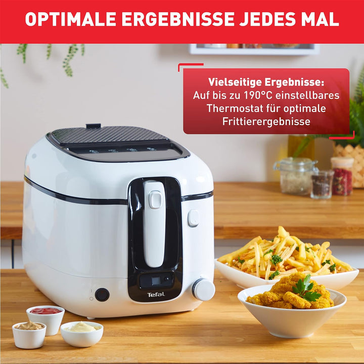 Tefal Fritteuse Super Uno FR3140 | inkl. Timer | Kapazität: 2,2 Liter | Spülmaschinengeeignete Teile