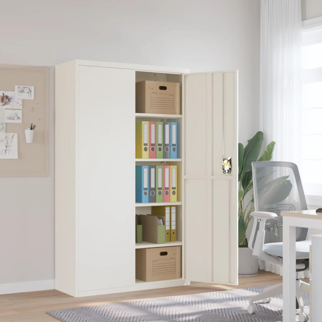 IKAYAA Aktenschrank Abschliessbar Büroschrank Metallschrank Stahlschrank Werkzeugschrank Metall Schr