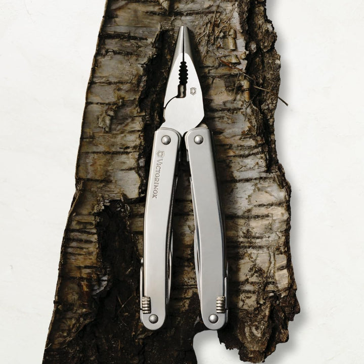 Victorinox Multifunktionswerkzeug Swiss Tool Spirit X Plus Ratchet, 36 Funktionen, Swiss Made, Multi