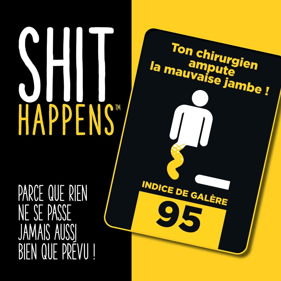 Goliath Shit Happens Original – Gesellschaftsspiele für Erwachsene – ab 18 Jahren – Kartenspiel – zu