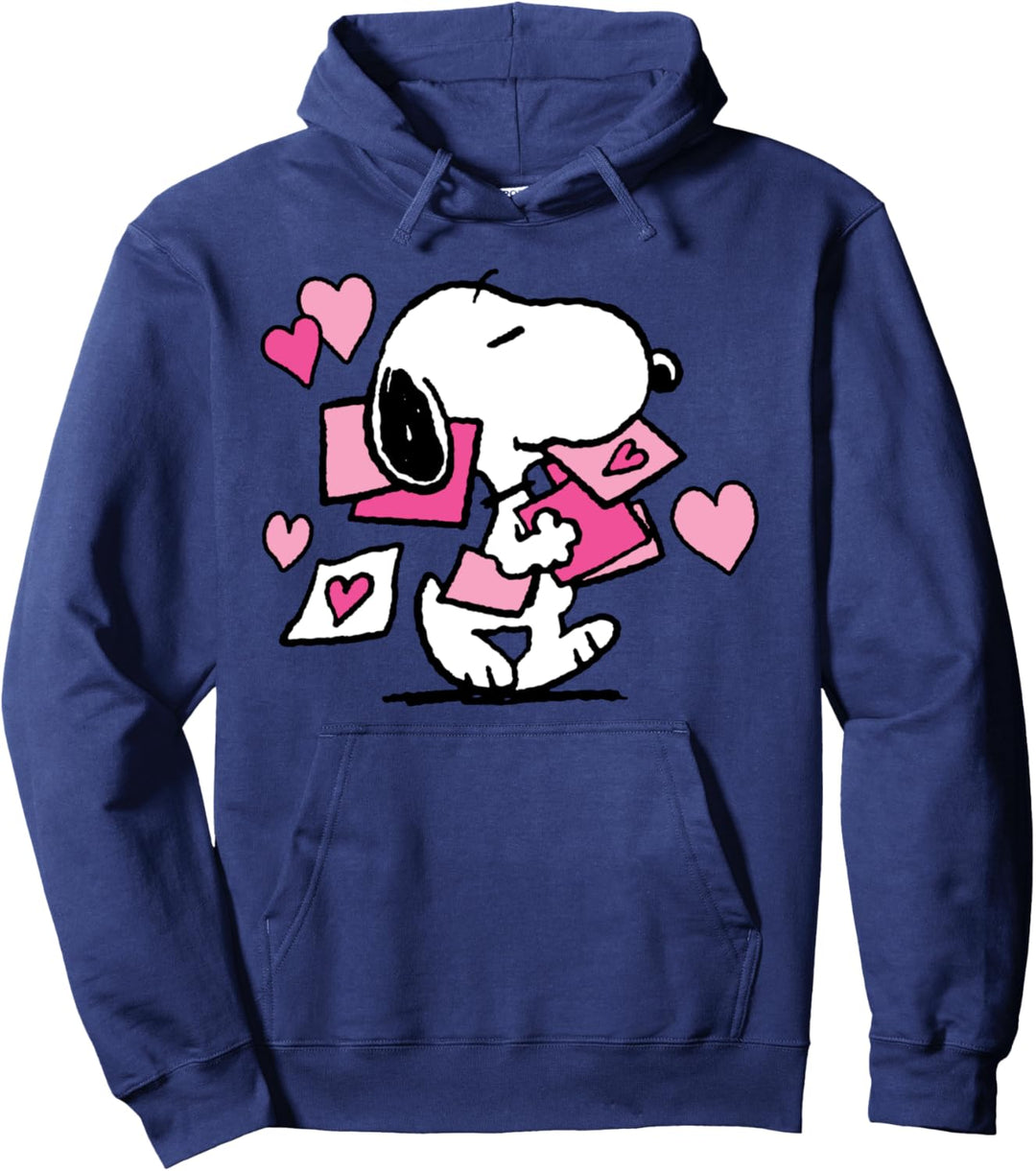 Peanuts Valentine Buchstabe Snoopy Pullover Hoodie