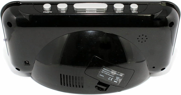 Atlanta Digitalwecker mit grosser LED Leuchtanzeige 3 Alarme Nachtdimmung Stromanschluss - 2608/1 (R