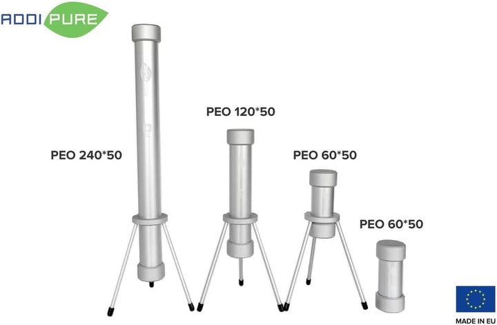 Extractor PEO 60 * 50, höhenverstellbar, Lebensmittel echtes Aluminium, eloxiert. Füllmenge bis zu 2