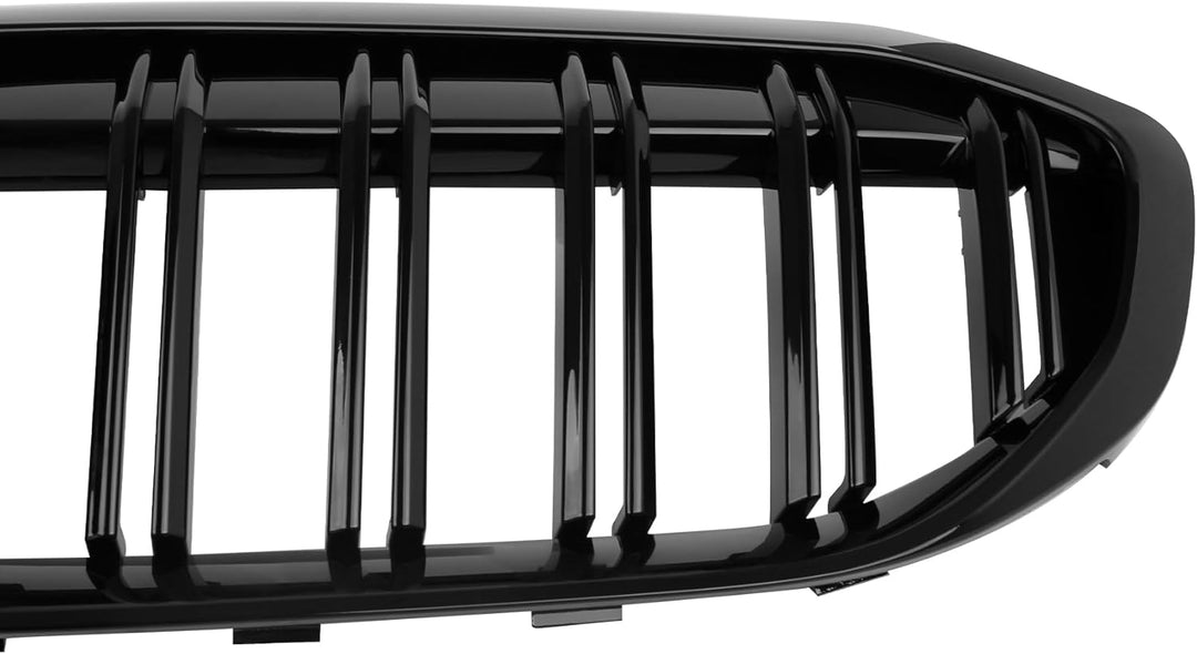 DOCAS Kühlergrill für 3er G20 G21 2019-2022 Nieren Doppelsteg Sport Glanz Schwarz 3er G20 G21 2019-2