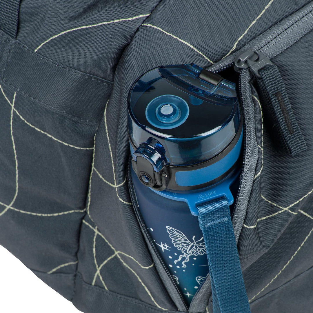 Baagl Sporttasche Jungen Reisetasche Kinder mit Schuhfach 25 l - Wave | Diese stylische Tasche für S