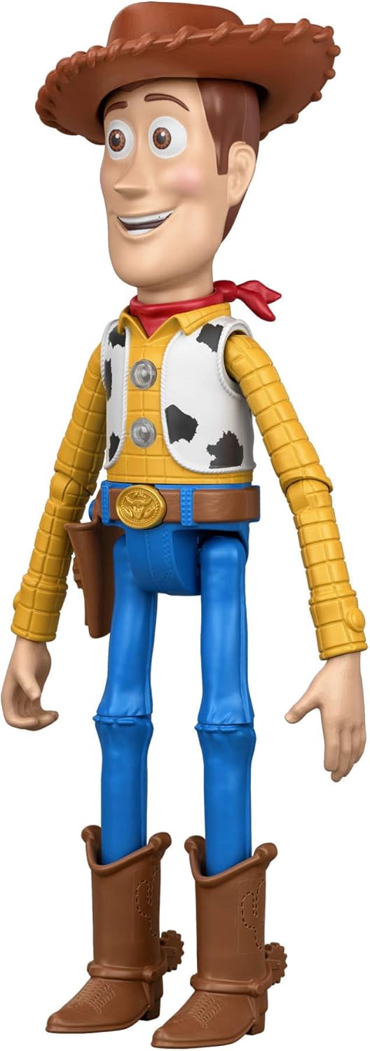 Mattel Disney und Pixar Toy Story 5, sprechende Interactables-Figuren, 18 cm massstabsgetreu, Sprüch