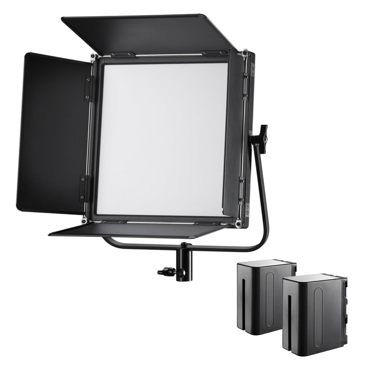 Walimex Pro Soft LED 520 Brightlight Bi-Color Set, schwarz schwarz 520 Brightlight Bi Color Set, sch
