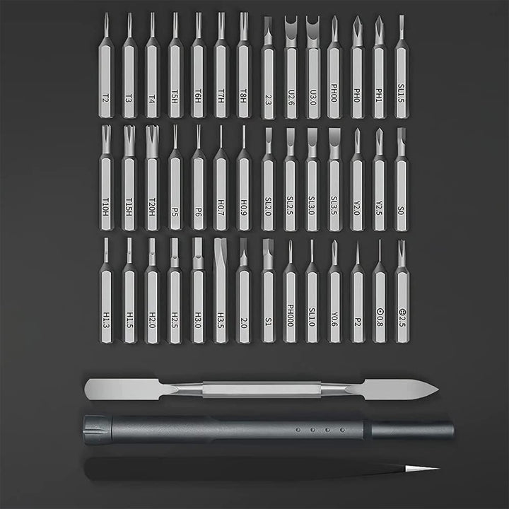 Präzisions-Schraubendreher-Set, 44 in 1 Mini Magnetischer Schraubendreher Set Feinmechaniker Werkzeu